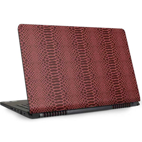 Marsala Snake Skin Dell Inspiron Skin